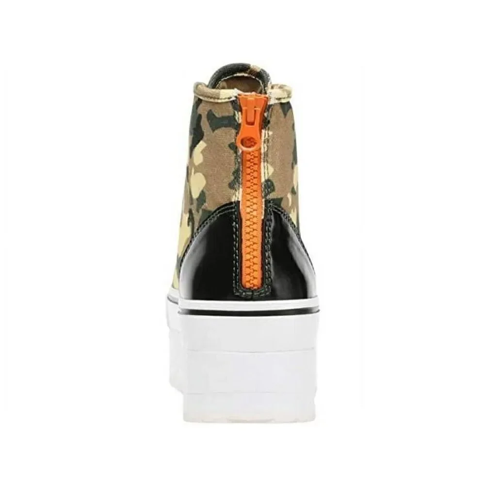 Steve Madden Stories Camouflage Platform High Top Sneakers